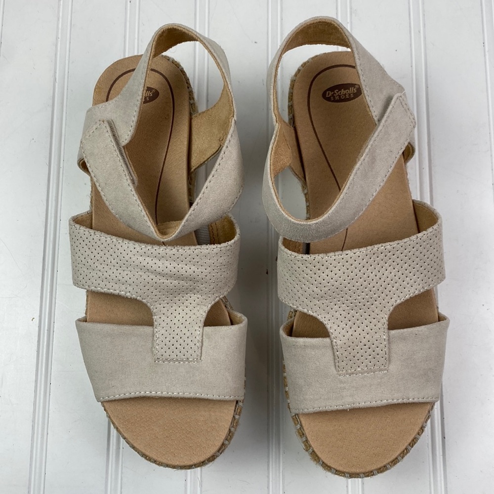 Dr. Scholl's Beige Espadrille Sandals